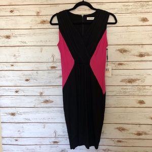 NWT Calvin Klein Color block Dress